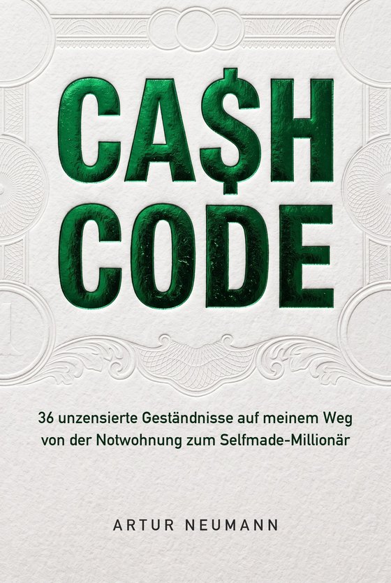 Buchcover „Cashcode“ von Artur Neumann