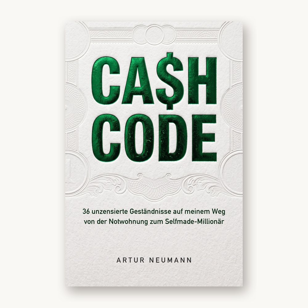 Buchcover „Cashcode“ von Artur Neumann